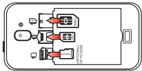 THOMSON TLINK455 - Insertion de la carte SIM - 3