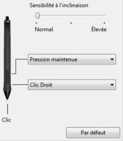 WACOM CiNTiO 22 HD - Réglage du toucher de la POINTE et du double-clic - 1