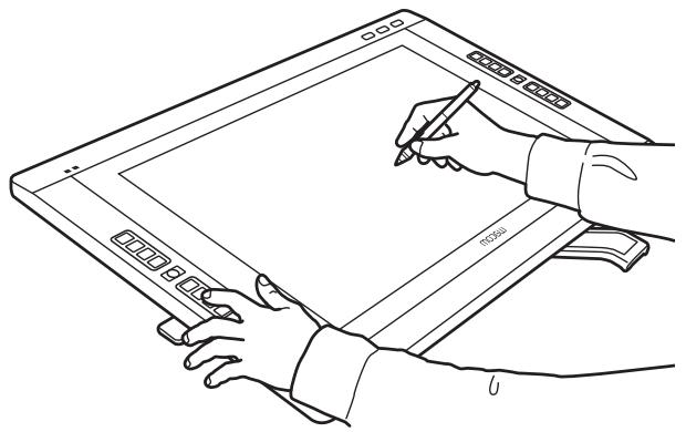 WACOM CiNTiO 22 HD - Utilisation de l'affichage express VIEW - 1