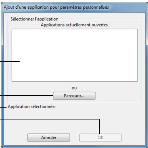 WACOM CiNTiO 22 HD - Création d'un paramètre specifique à une application - 2