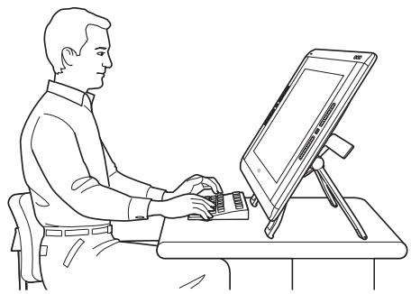 WACOM CiNTiO 22 HD - Configuration de la ZONE de travail - 1
