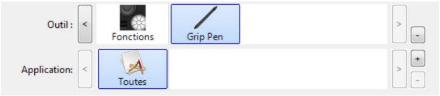 WACOM CiNTiO 22 HD - Paramètres spécifiques à une application - 1