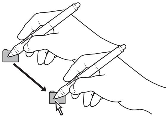 WACOM CiNTiO 22 HD - Déplacement - 1