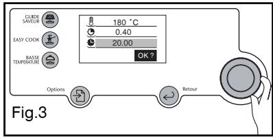 SAUTER SFP 690 XF1 - - UTILISATION DE LA FONCTION DUREE DE CUISSON ET DE L'HEURE DE FIN DE CUISSON - 3