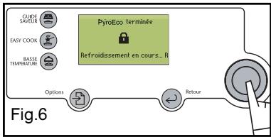 SAUTER SFP 690 XF1 - - Fin de pyrolyse - 6