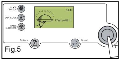 SAUTER SFP 690 XF1 - FONCTIONNEMENT DE LA FONCTION "EASY COOK" - 6