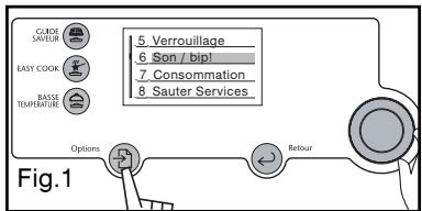 SAUTER SFP 690 XF1 - - UTILISATION DU "SON: BIPS!" - 5