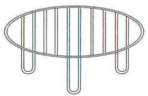 SCHOLTES MWA 23 XA INOX - ACCESSOIREST STANDARDS FOURNIS AVEC L'APPAREIL - 2