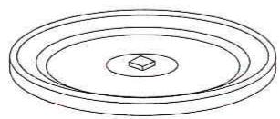 SCHOLTES MWA 23 XA INOX - ACCESSOIREST STANDARDS FOURNIS AVEC L'APPAREIL - 3
