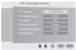PROLINE DFV 13 - Configuration TV - 1