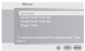 PROLINE DFV 13 - Réglage de la programmation (Timer) - 2