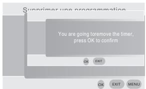 PROLINE DFV 13 - Supprimer une programmation de la liste - 2