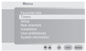 PROLINE DFV 13 - Réglage de la programmation (Timer) - 1