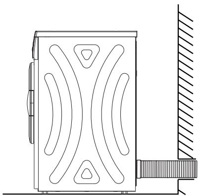 FORTEX MDS70V012e - Installation du tuyau de ventilation - 2