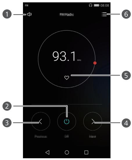 HUAWEI P8_LITE_OR4273184 - Écouter la radio FM - 1
