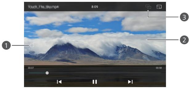 HUAWEI P8_LITE_OR4273184 - Visionner une video - 1