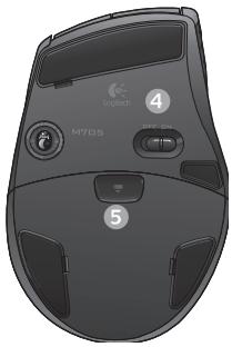 LOGITECH DESKTOP MK710 - Fonctionnalités supplémentaires de la souris - 3