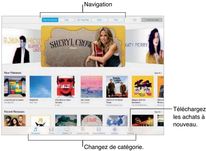 APPLE IPAD AIR 16 GO WIFI GRIS - LiTunes Store en un coup d'eel - 1