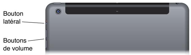 APPLE IPAD AIR 16 GO WIFI GRIS - Boutons de volume et bouton latéral - 1