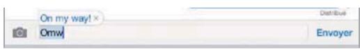 APPLE IPAD AIR 16 GO WIFI GRIS - Enregistrer des combinaisons de caractères - 1
