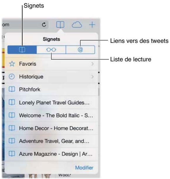 APPLE IPAD AIR 16 GO WIFI GRIS - Conserver des signets - 1