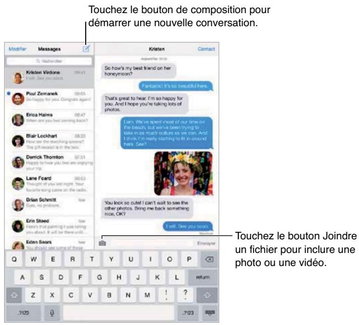 APPLE IPAD AIR 16 GO WIFI GRIS - Envoyer et receivevoir des messages - 1