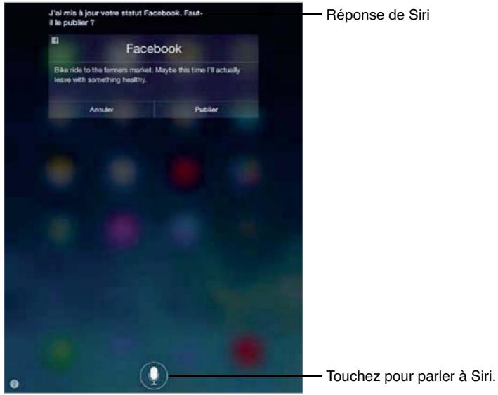 APPLE IPAD AIR 16 GO WIFI GRIS - Utiliser Siri - 1