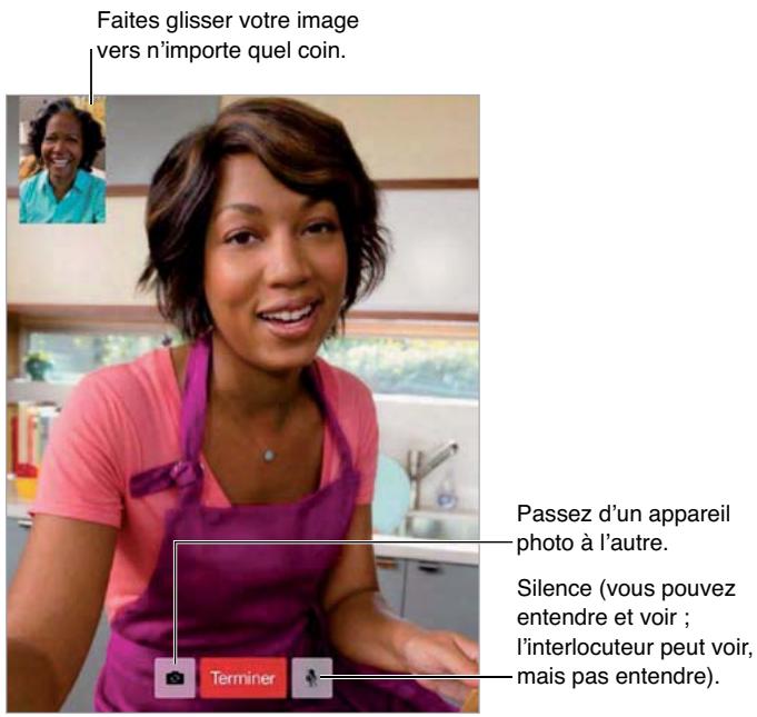 APPLE IPAD AIR 16 GO WIFI GRIS - FaceTime en un coup d'eel - 1