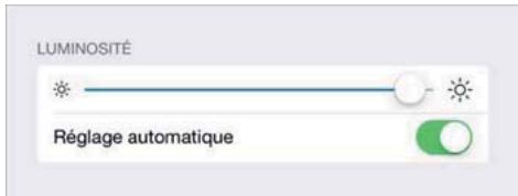 APPLE IPAD AIR 16 GO WIFI GRIS - Régler la luminosité de l'écran - 1