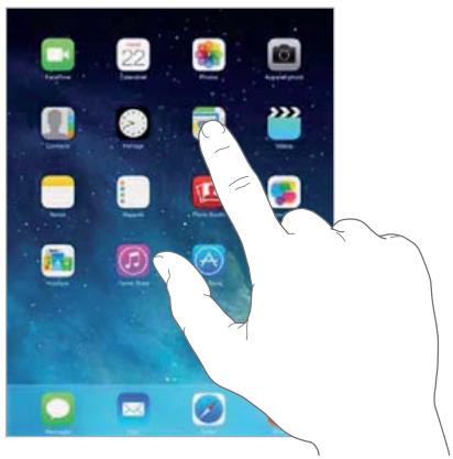 APPLE IPAD AIR 16 GO WIFI GRIS - Commencer par l'écran d'accueil - 1