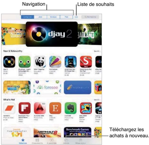 APPLE IPAD AIR 16 GO WIFI GRIS - L'App Store en un coup d'eel - 1