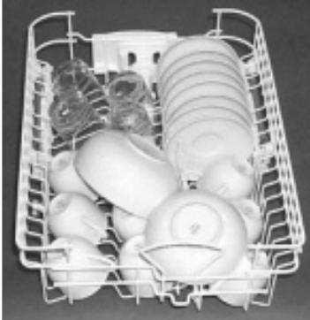 ARISTON LS 244 BLANC - Le réglage du panier supérieur? - 4