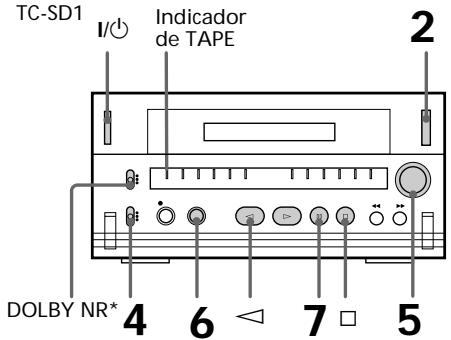 SONY TCSD1 - - Grabación sincronizada de un disco compactor - 1