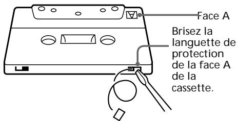 SONY TCSD1 - Protection permanente d'un enregistrement - 2