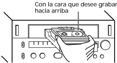 SONY TCSD1 - Presione del deck de cassettes paraAbrir la bandeja del cassette e inserte un cassette en blanco. Para cerrar la bandeja del cassette,whelming a presionar - 1