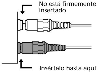 SONY TCSD1 - como insertar los enchufes - 1