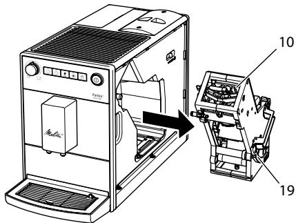 MELITTA F230-104 - Plikymo bloko valymas - 1