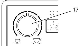 MELITTA F230-104 - Kavos kiekio nustatymas - 1