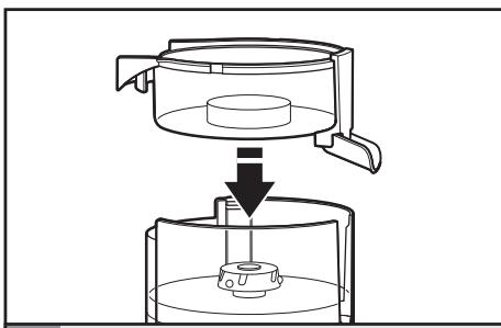 RITCHENAID 5KVJ0333E0B - Assemblage des pieces de la centrifugeuse - 1