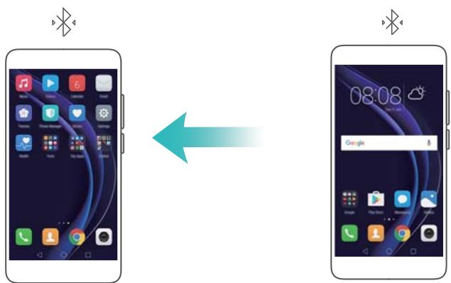 HONOR 8 PREMIUM ROSE - Utiliser le partage Bluetooth pour partager votre Internet mobile - 1