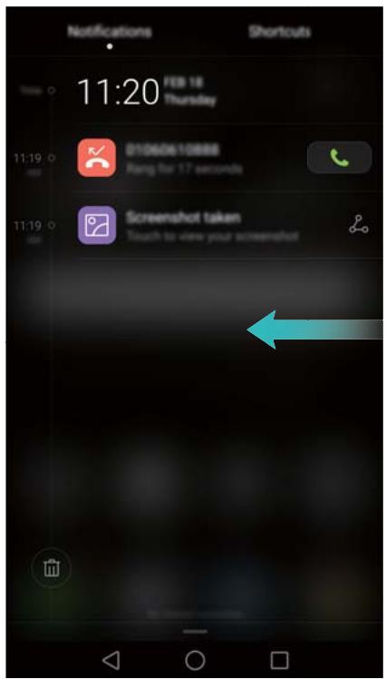 HONOR 8 PREMIUM ROSE - Panneau de notification - 1