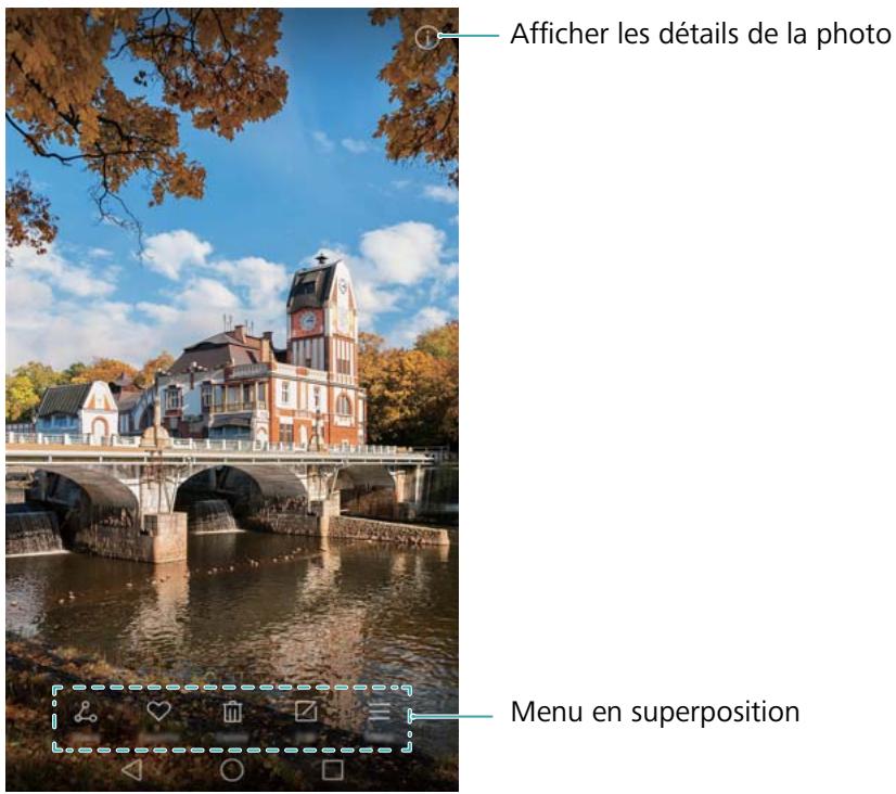 HONOR 8 PREMIUM ROSE - Affichage des photos en mode plein écran - 1