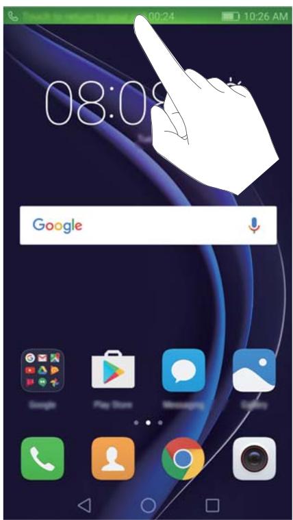 HONOR 8 PREMIUM ROSE - Fonctions disponibles pendant un appel - 2