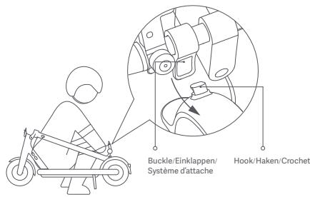 Xiaomi MISCOOT4V2 - Fold/Unfold &amp; Carry/Zusammenklappen/Aufklappen &amp; Tragen - 4
