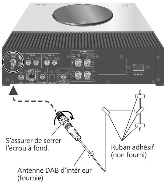 DARRYTECHNICS AMPLIFICATEURSTEREOSA-Cé600EG-K - Branchement de l'antenne - 1