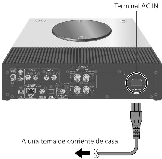 DARRYTECHNICS AMPLIFICATEURSTEREOSA-Cé600EG-K - Conexión del cable de alimentación de CA - 1