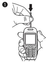 SONY ERICSSON J300i - Façades interchangeables - 1
