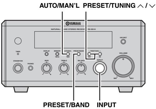 YAMAHA E-810 Blanc - Syntonisation automatique - 1