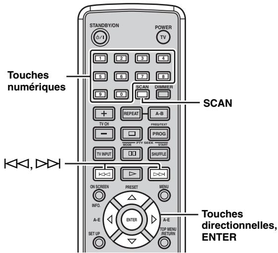 YAMAHA E-810 Blanc - Spécification d'une image de prévisualisation pour la lecture (Balayage rapide) DVD VCD - 1
