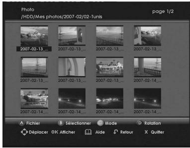 SAGEM DTR 6480 T - 11-4-1 Visualiser des fichiers photo - 5
